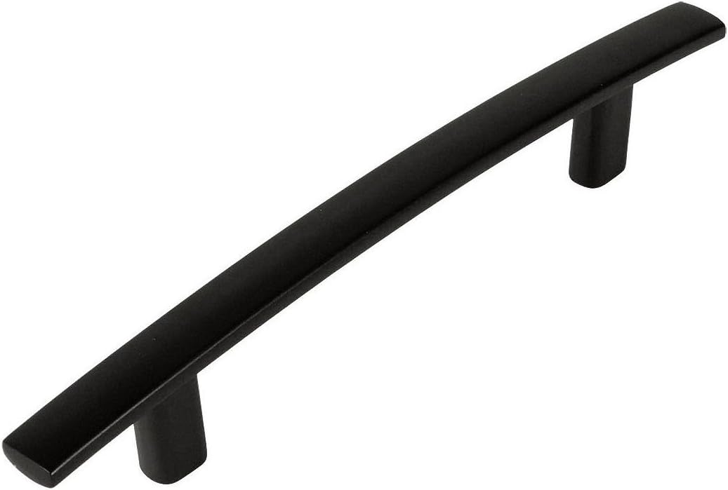 10 Pack Flat Black Cabinet Hardware Handle Pull 3-3/4 Inch J2395