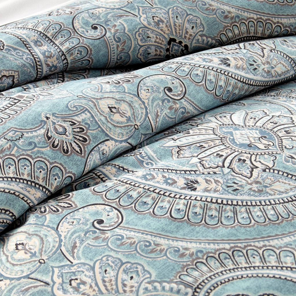 Aqua King Duvet Cover and Sham Set G38167