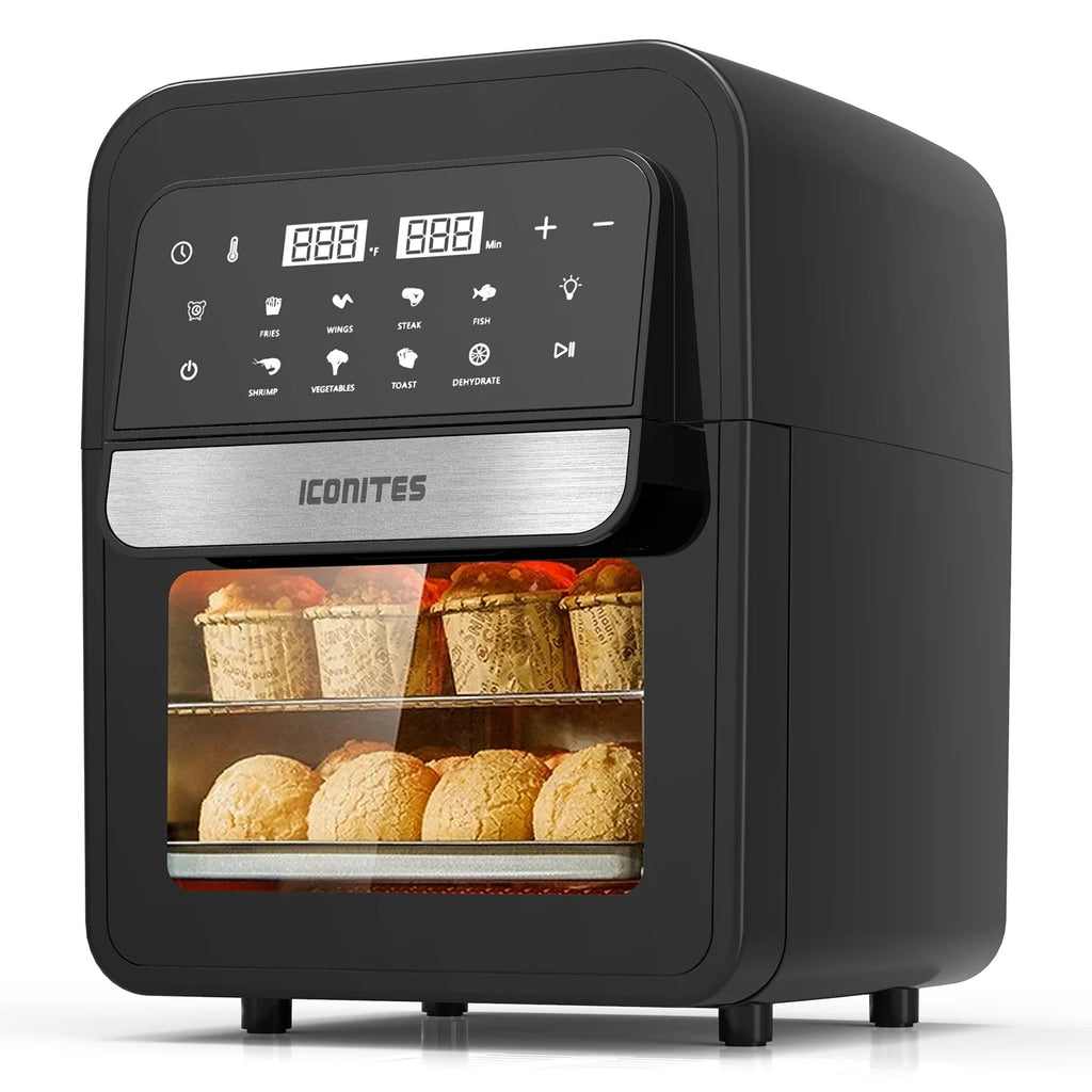 8-in-1 6.5 Quart Air Fryer Oven with Digital Touch-Screen W2277