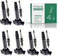 Iridium Spark Plugs and Ignition Coil Pack of 6 G9569