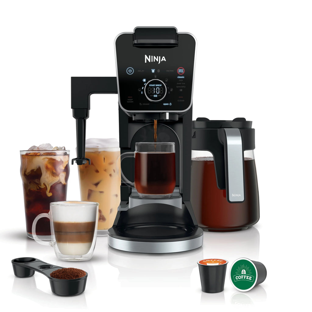 12-Cup Drip Coffee Maker with Glass Carafe Q496