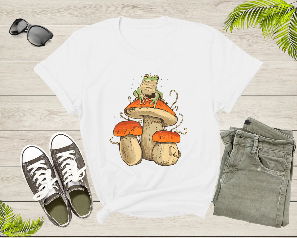 Frog Toad Mushroom T-shirt S4481