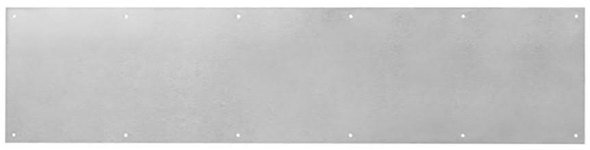 Metal Kick Plate Satin Stainless Steel 10 x 26 M7950