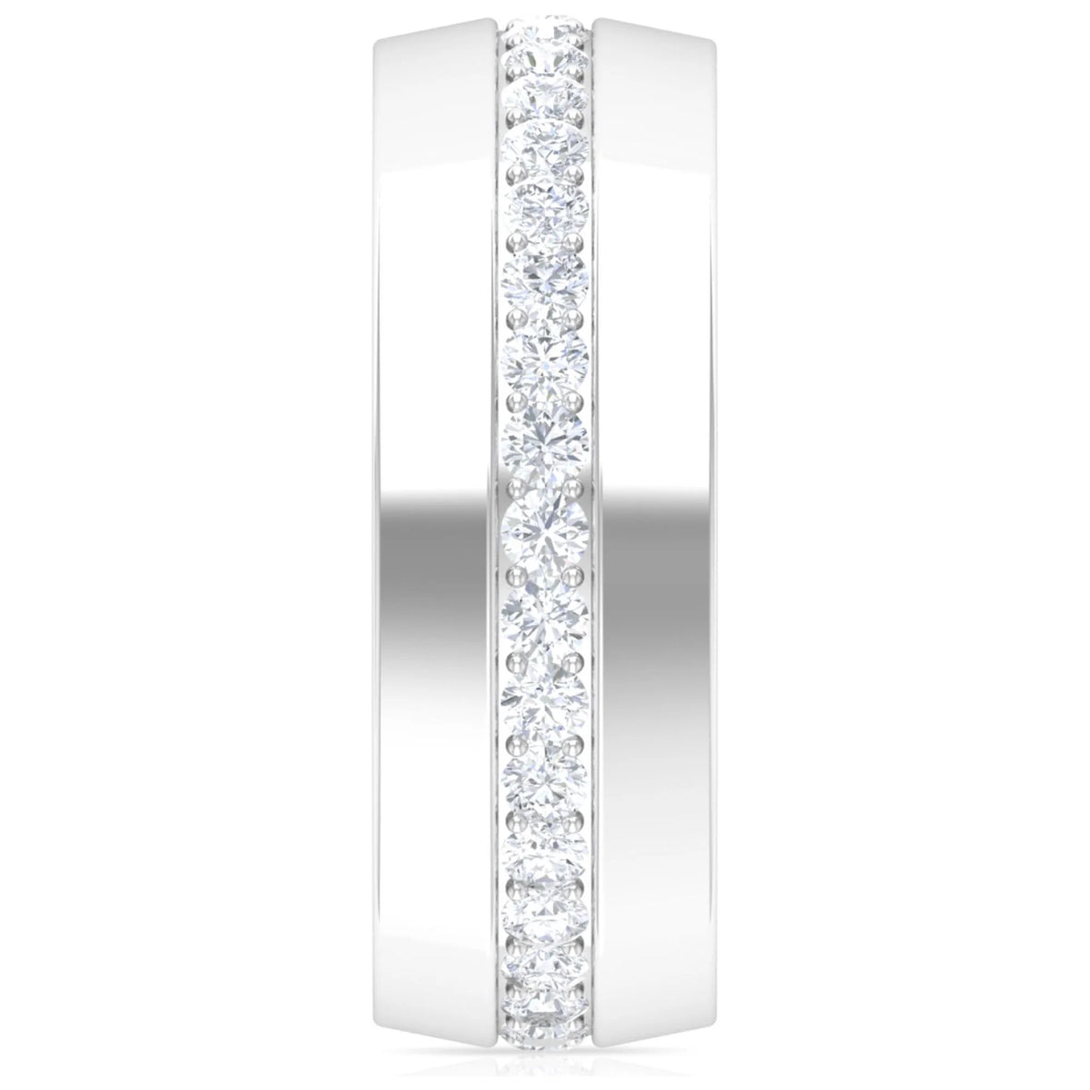 925 Sterling Silver Eternity Band Ring Y9880
