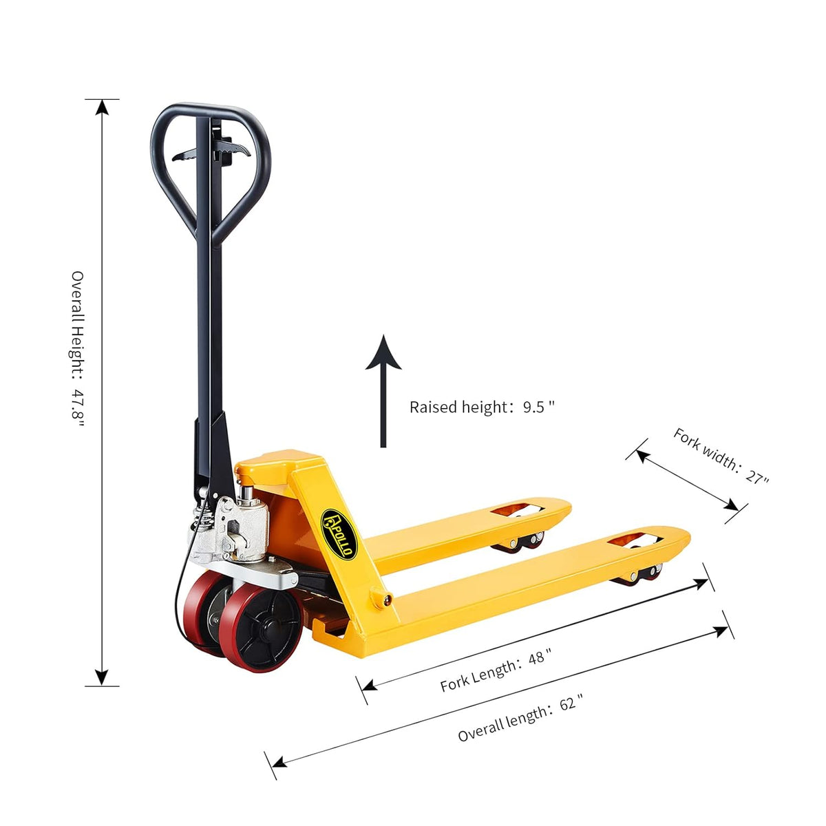 Manual Pallet Jack Truck 5500 Capacity F274759