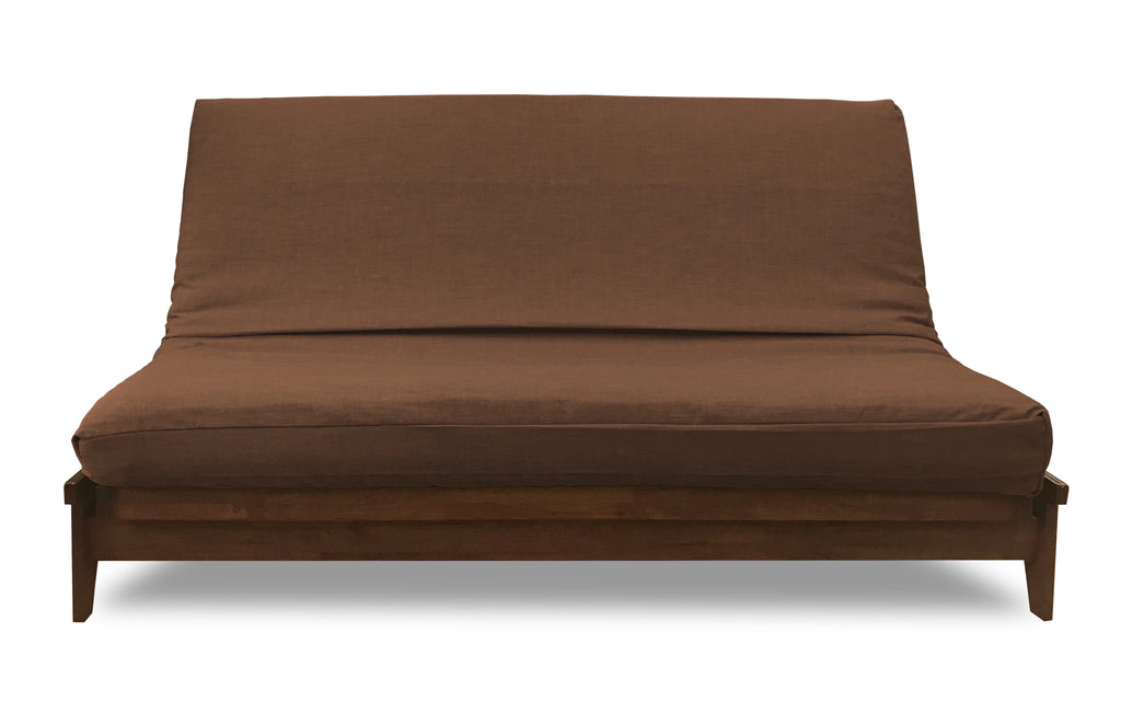 Linen Texture Polyester Futon Cover King Size F4629