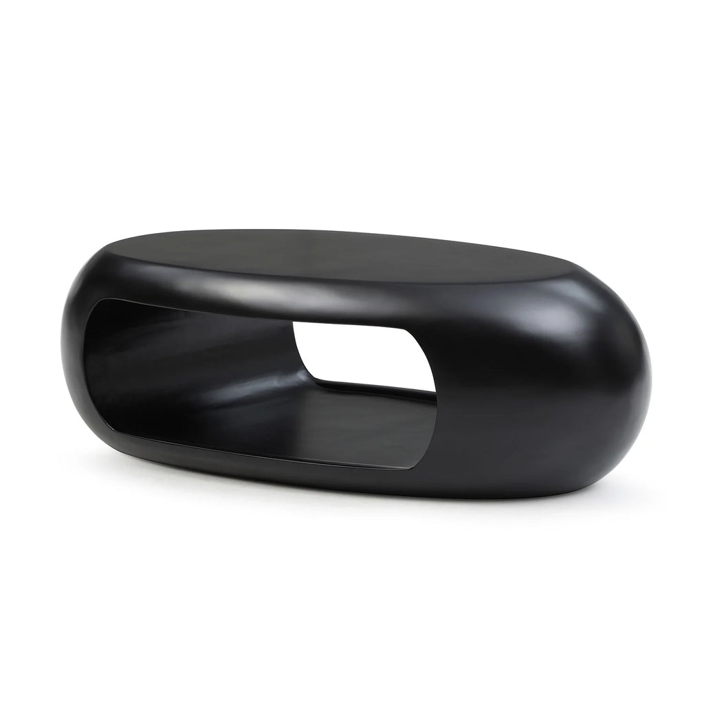 Modern Oval Fiberglass Coffee Table B62300