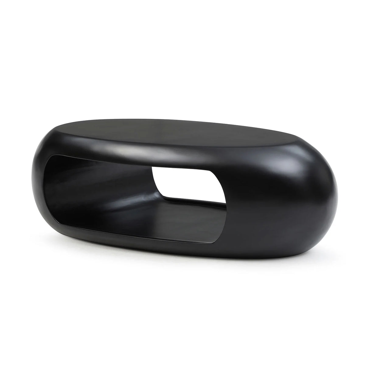 Modern Oval Fiberglass Coffee Table B62300