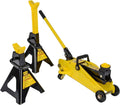 2-Ton Hydraulic Floor Jack and Jack Stands L888760