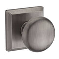Matte Antique Nickel Passage Round Knobset B577