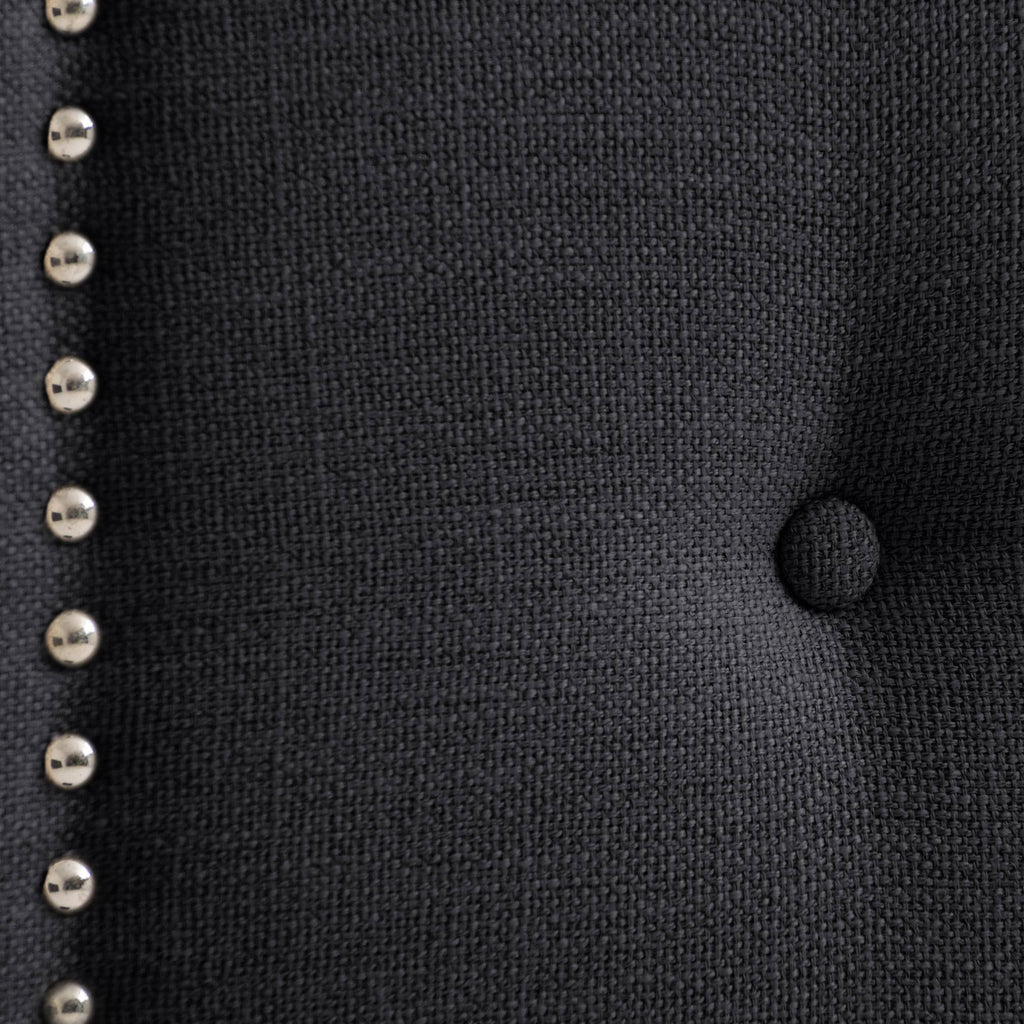 Navy Blue Button Tufted Headboard E1202