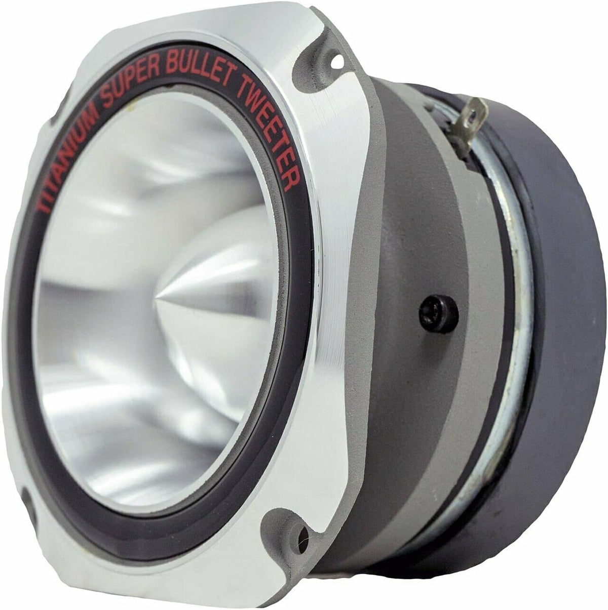 4'' Titanium Bullet Tweeter Super Tweeter, 1500W Peak, Pack of 2 R112547