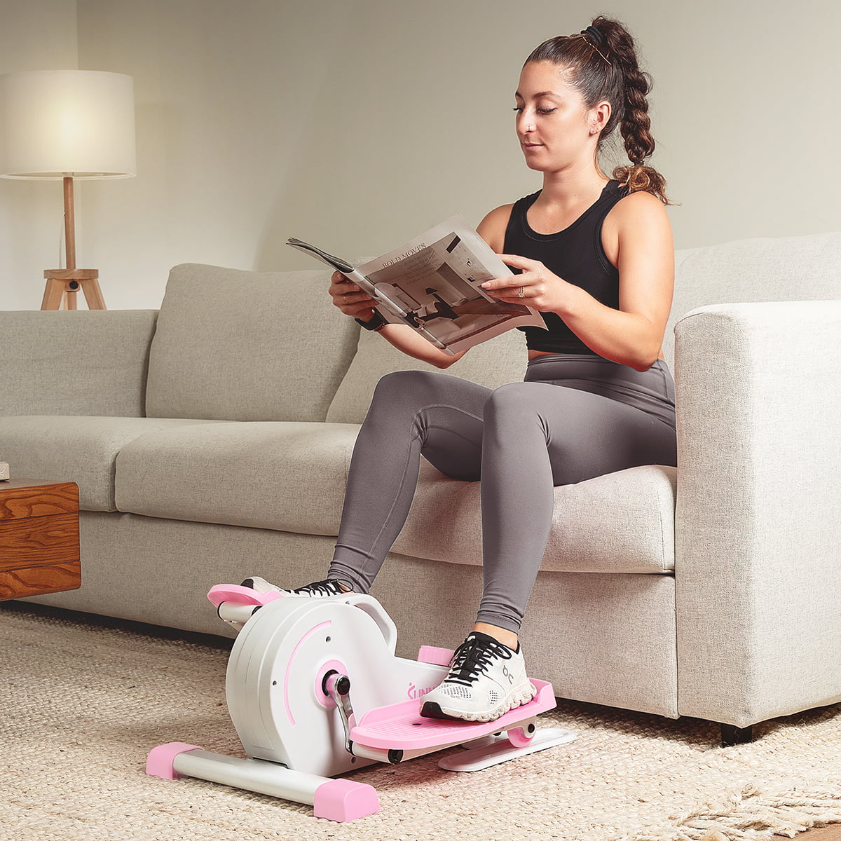 Magnetic Under Desk Elliptical Peddler Exerciser P1344