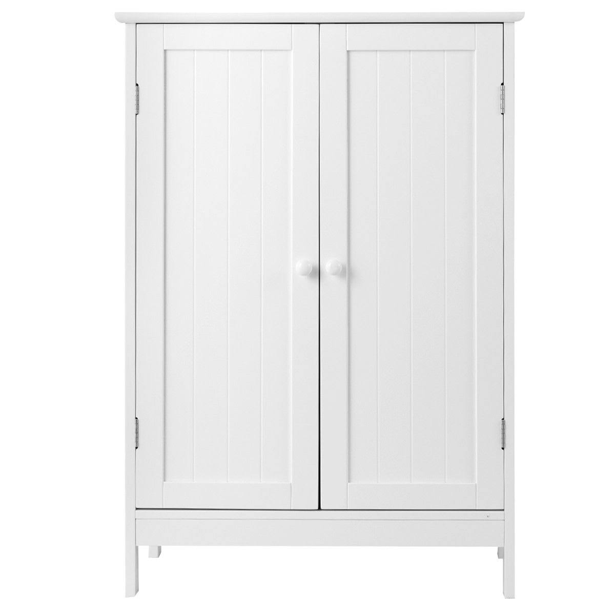 Bathroom Floor Storage Double Door Cabinet C2981