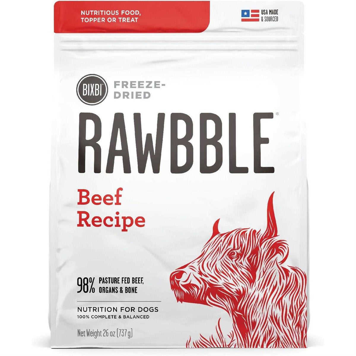 Freeze Dried Beef Dog Food Y46140