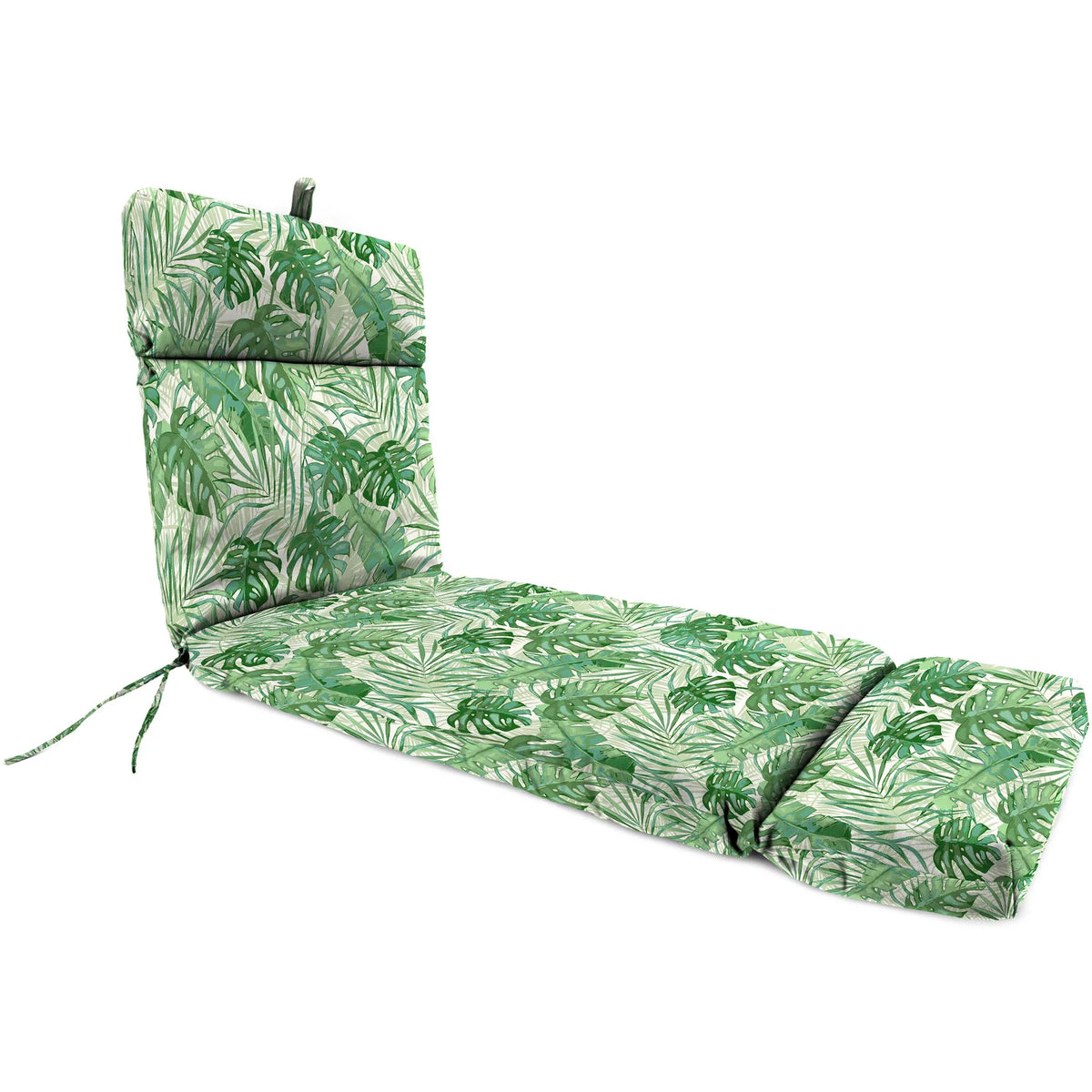 Pewter Multicolor Paisley Rectangular Outdoor Chaise Lounge Cushion M742964