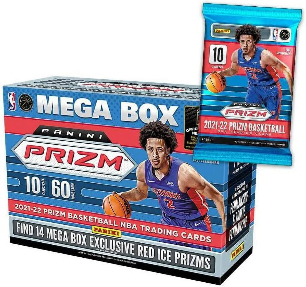 NBA Prizm Basketball Trading Card Mega Box R307