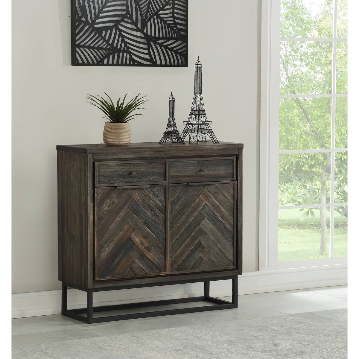 Two Door Two Drawer Cabinet I514802