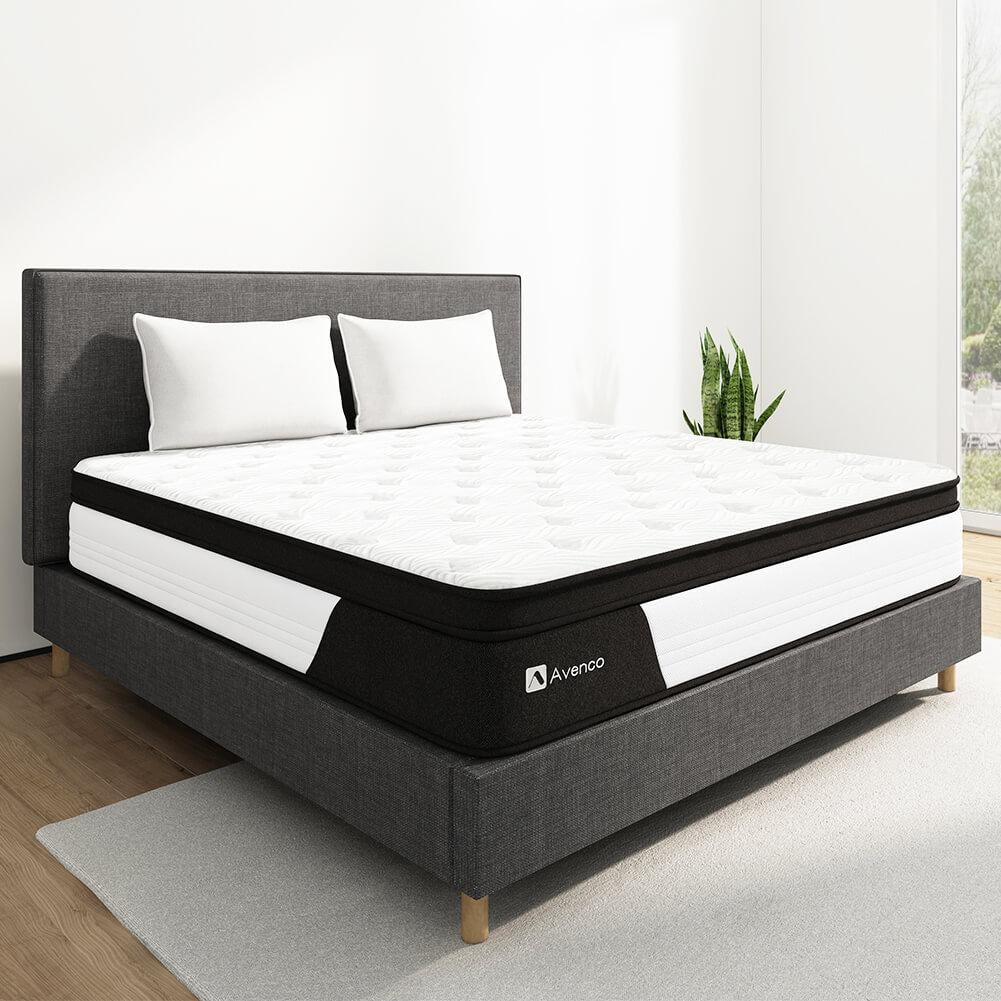 Queen Size 12-Inch Hybrid Memory Foam Mattress B26093