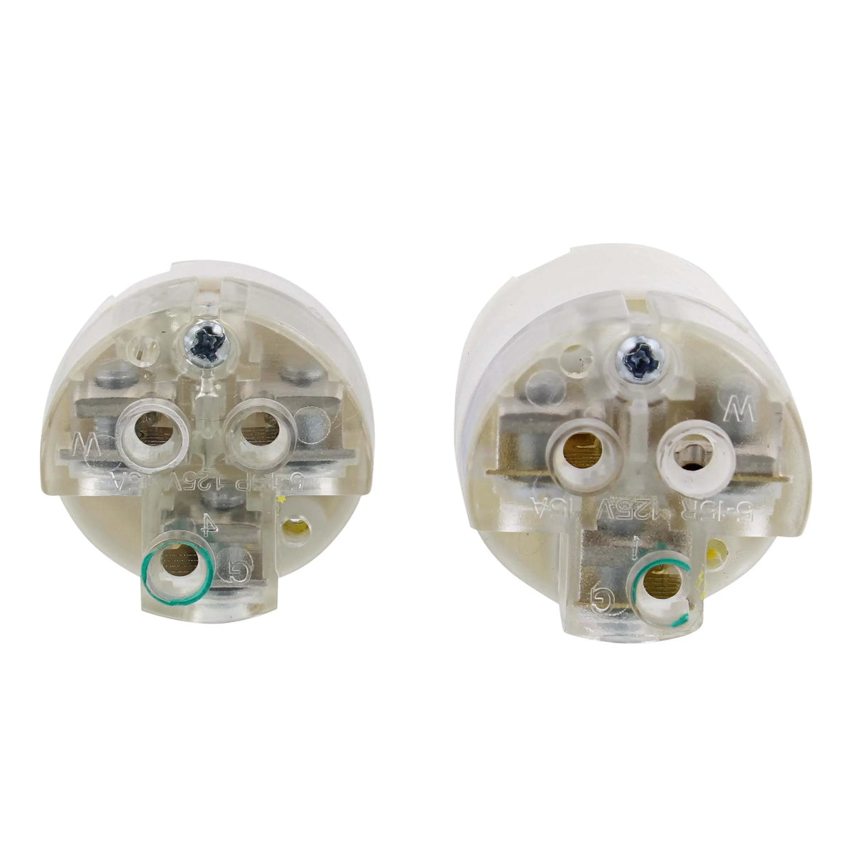 125V 15 Amp Male and Female Plug End 5pk X1083