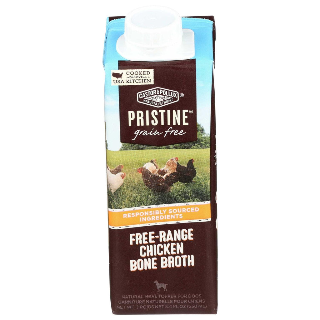 Free-Range Chicken Bone Broth Grain-Free Dog Food Topper S96328