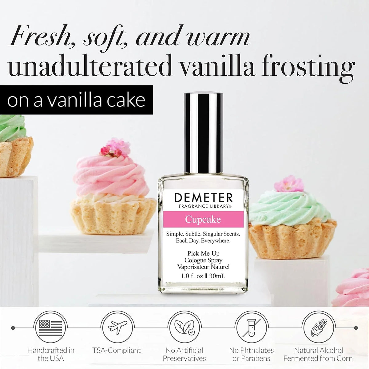 Cupcake Cologne Spray 1 oz I780