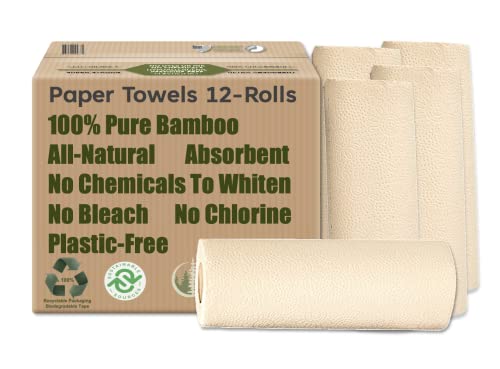 Bamboo Toilet Paper and Paper Towels V572261