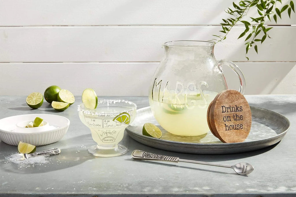 Clear Stemless Margarita Glass 6 Piece Set N1267
