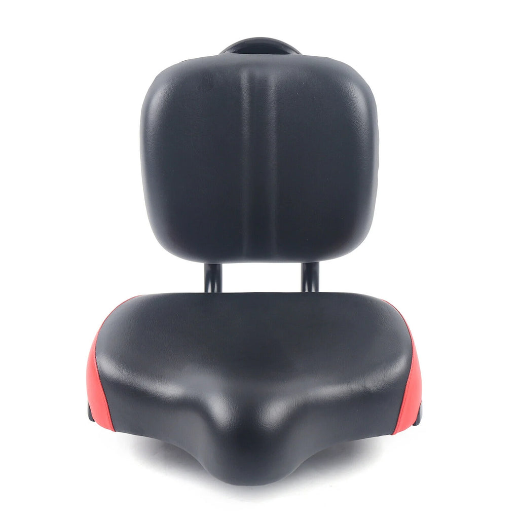 Black Comfort Bike Seat with Backrest L993072