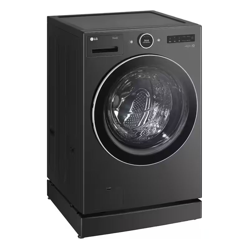 Black Steel Laundry Pedestal Y855