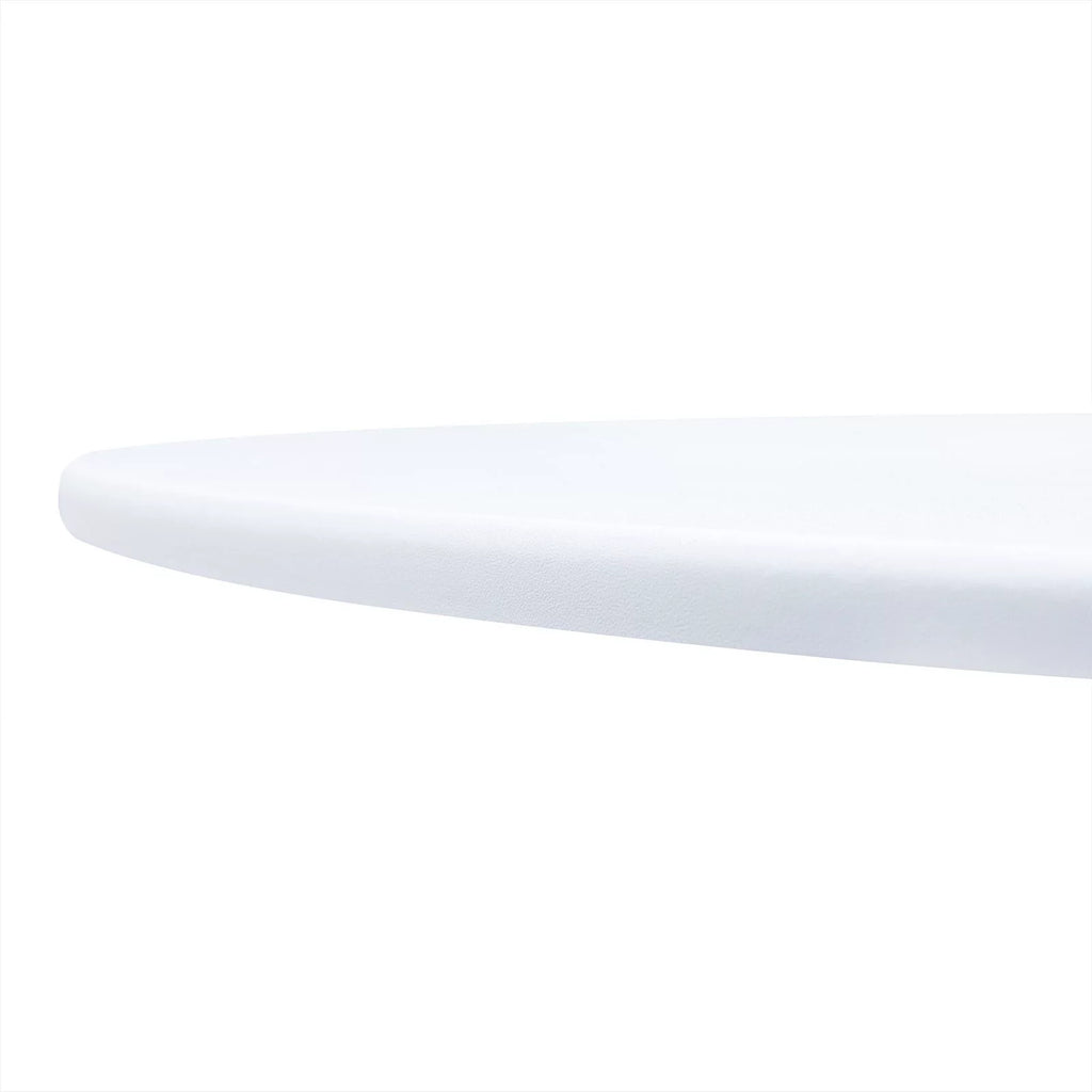 White Round End Table with MDF Top Z7967