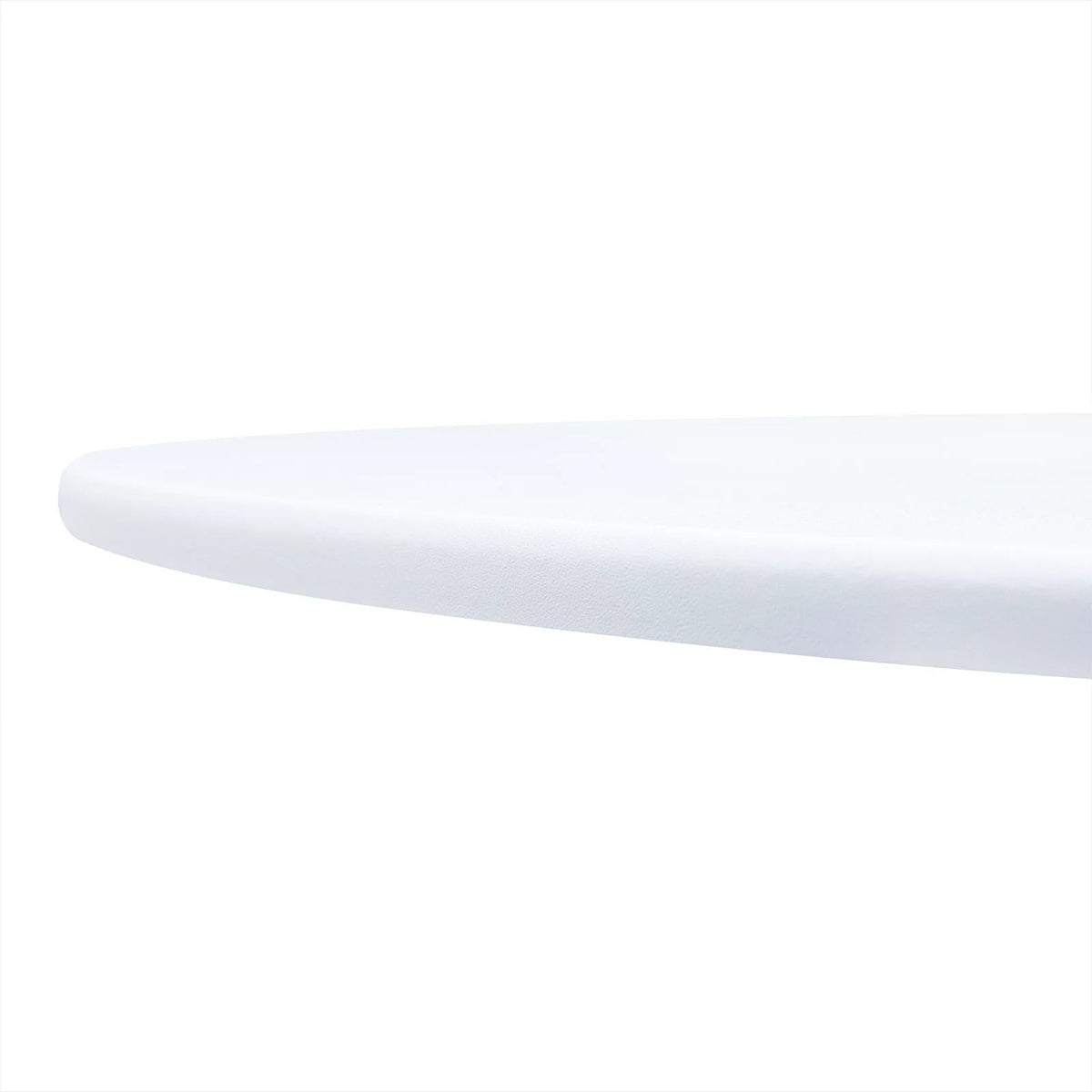 White Round End Table with MDF Top Z7967