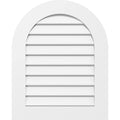 Round Top Surface Mount PVC Gable Vent O817