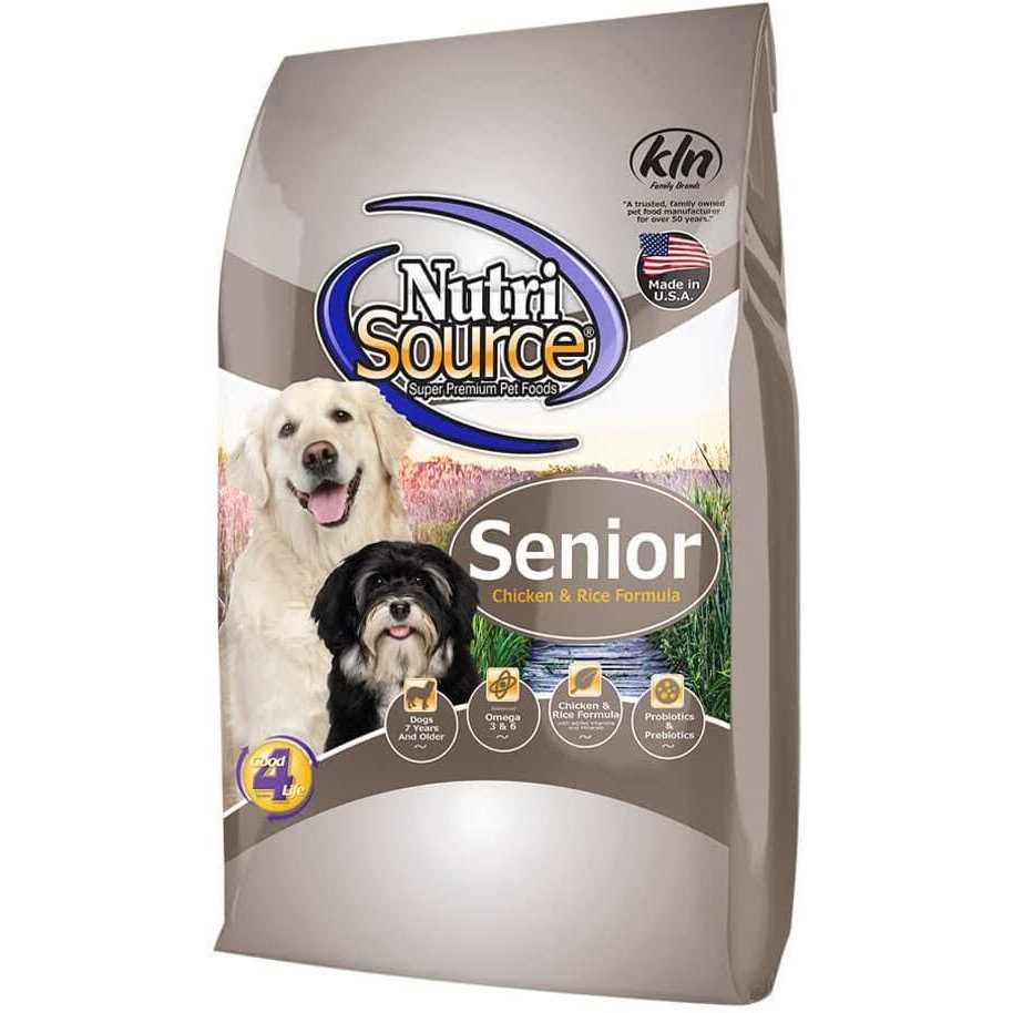 Senior Chicken Rice Dry Dog Food A40810