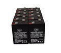 6V 4.5 Ah Alarm Replacement Battery 10 Pack T929