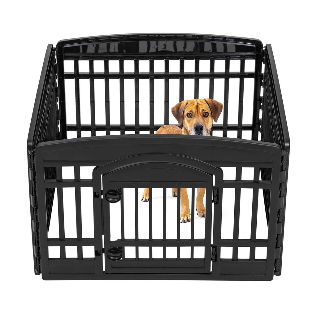 4 Panel Exercise Pet Playpen with Door D35750