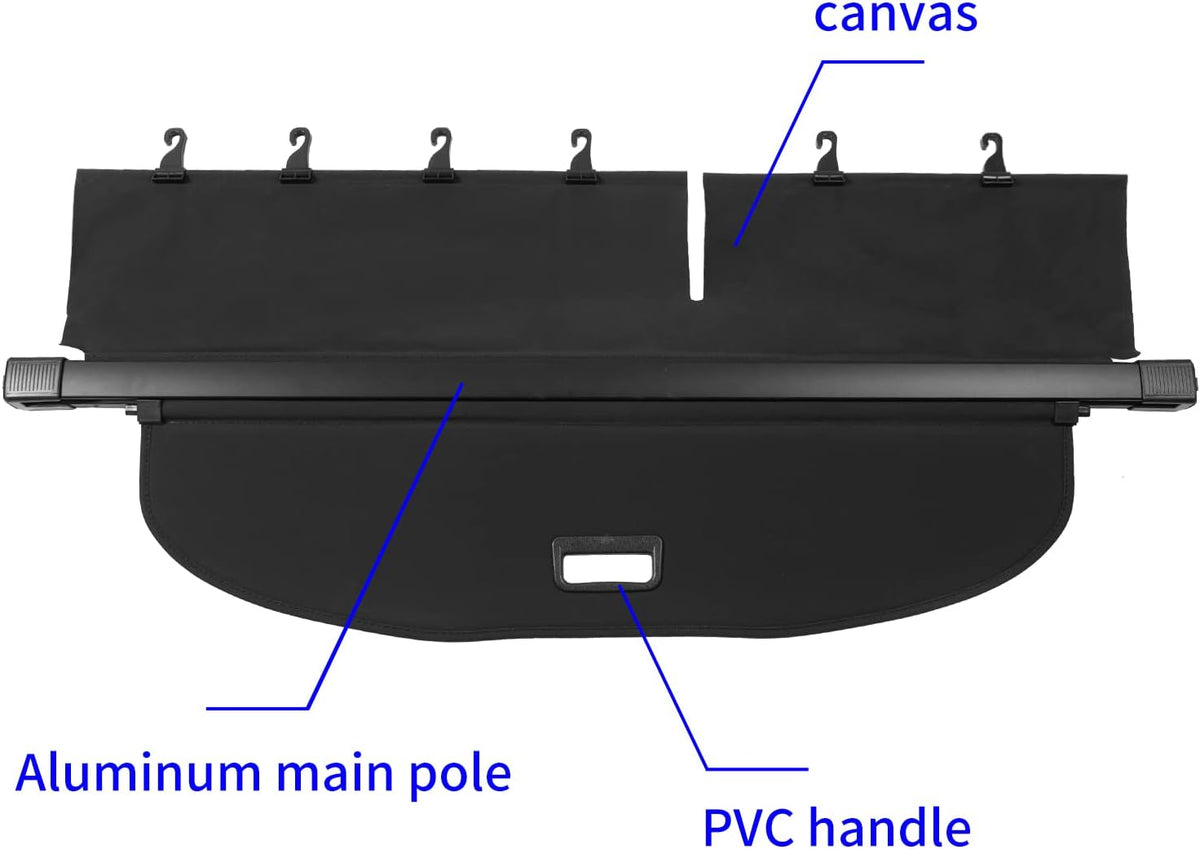 Retractable Cargo Cover for Jeep Cherokee D774300