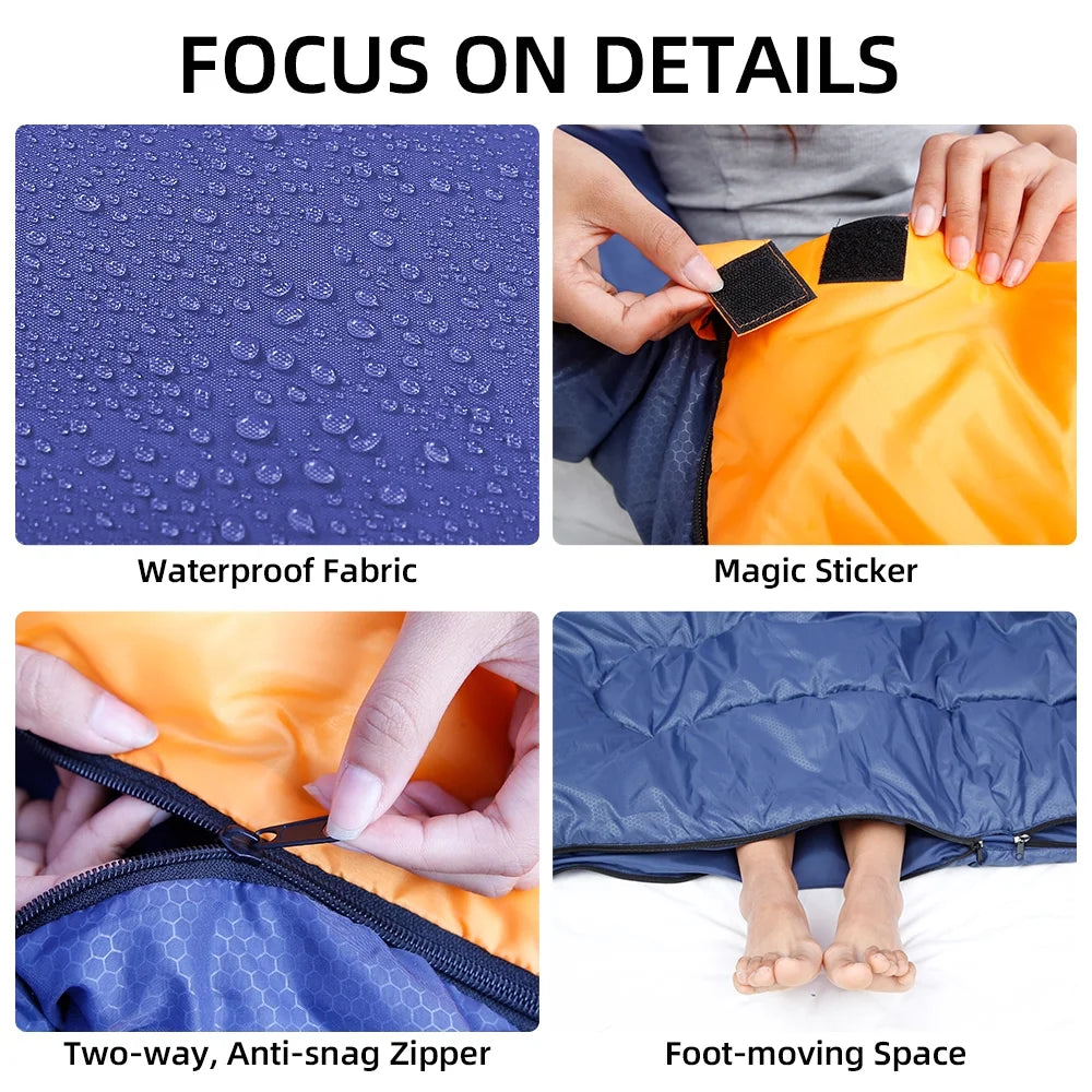 Queen-Size XL 2 Person Waterproof Sleeping Bag I74301