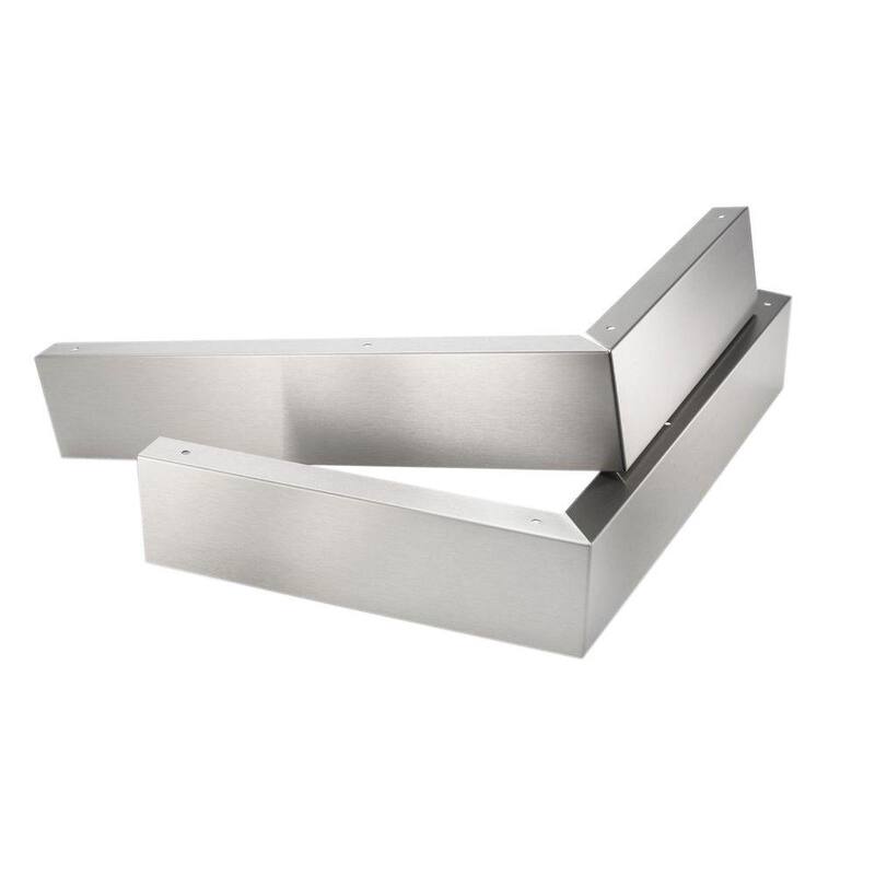 Stainless Steel Microwave Hood Filler Panel Kit J4280