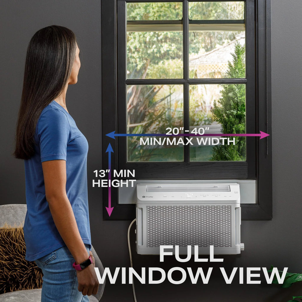 8,000 BTU Smart Window-Mounted Air Conditioner with Wi-Fi U223