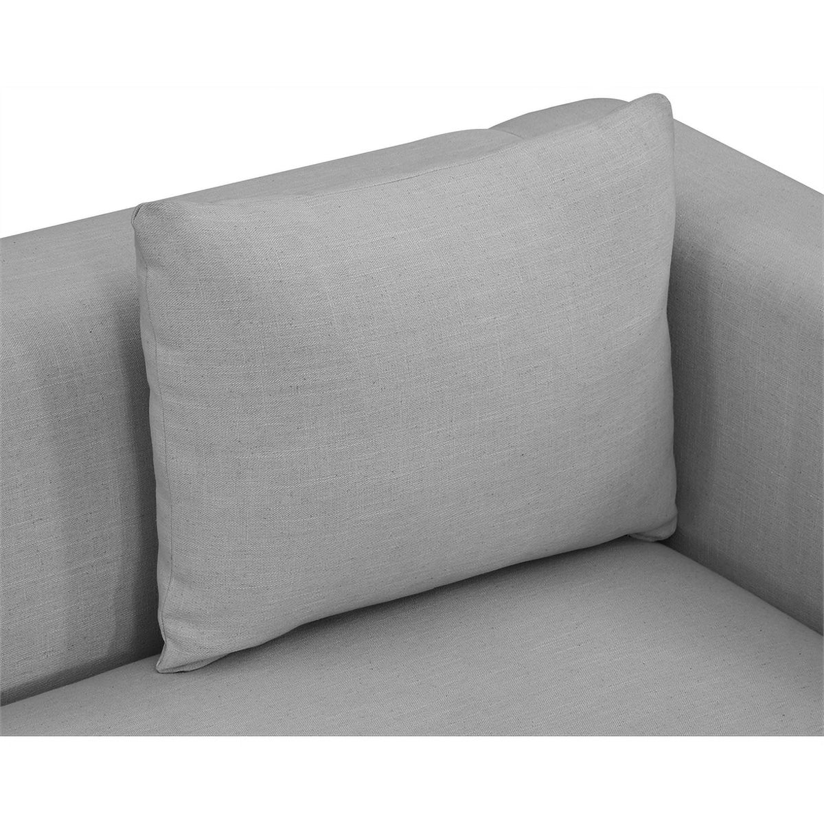 Grey Linen Textured Fabric Sofa C9430