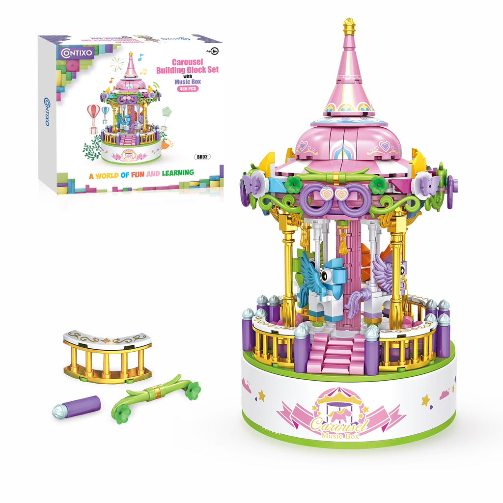 488 Piece Building Blocks STEM Toy Brick Set D22666