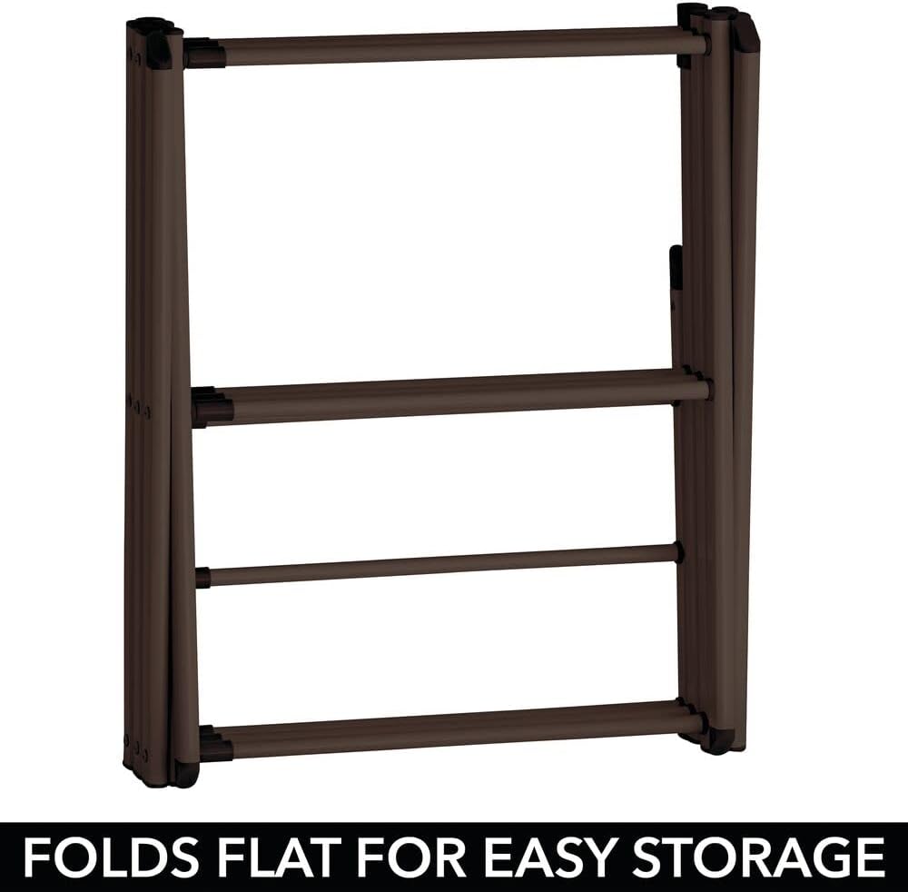 Bronze Tall Foldable Laundry Drying Rack L90912