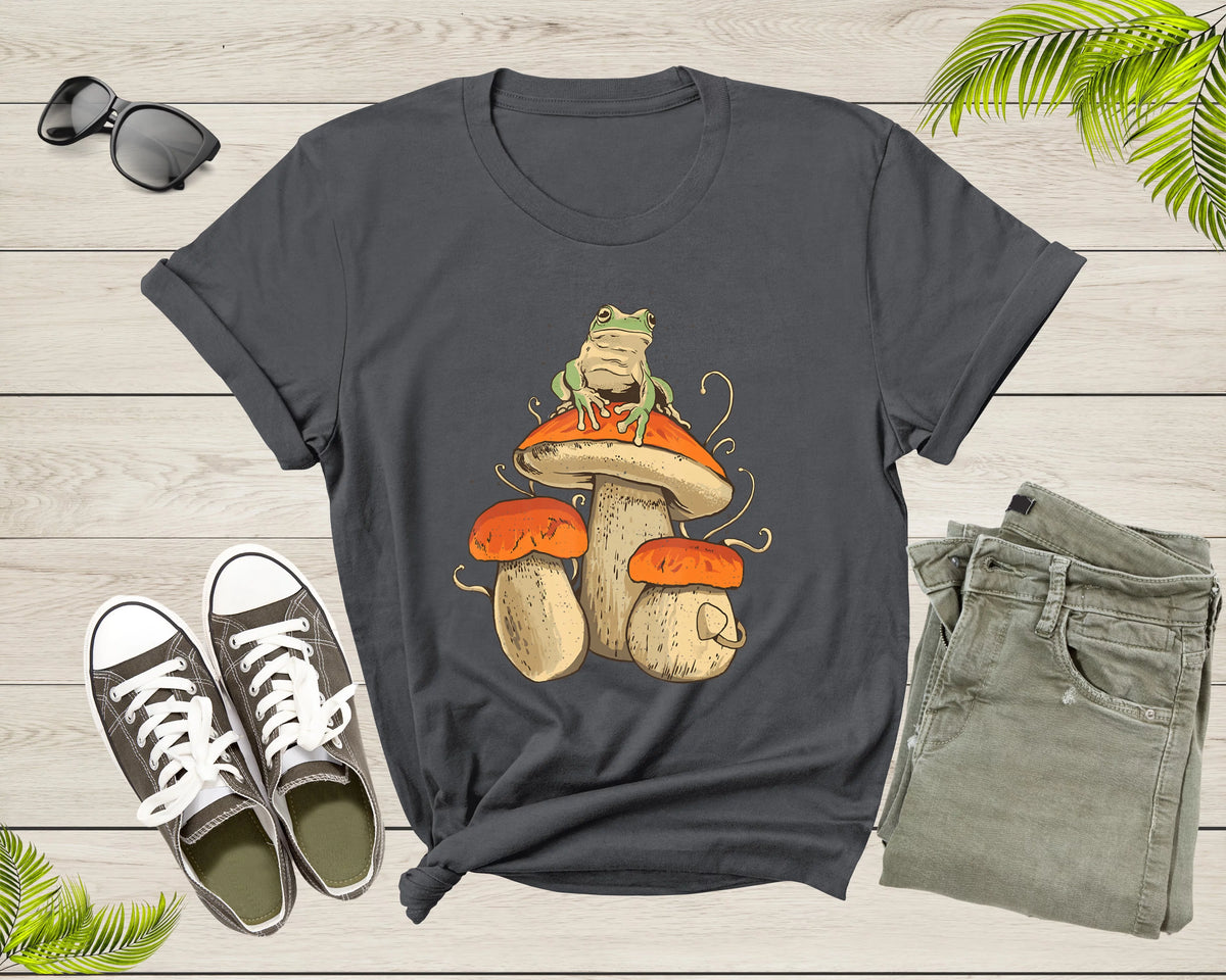 Frog Toad Mushroom T-shirt S4481