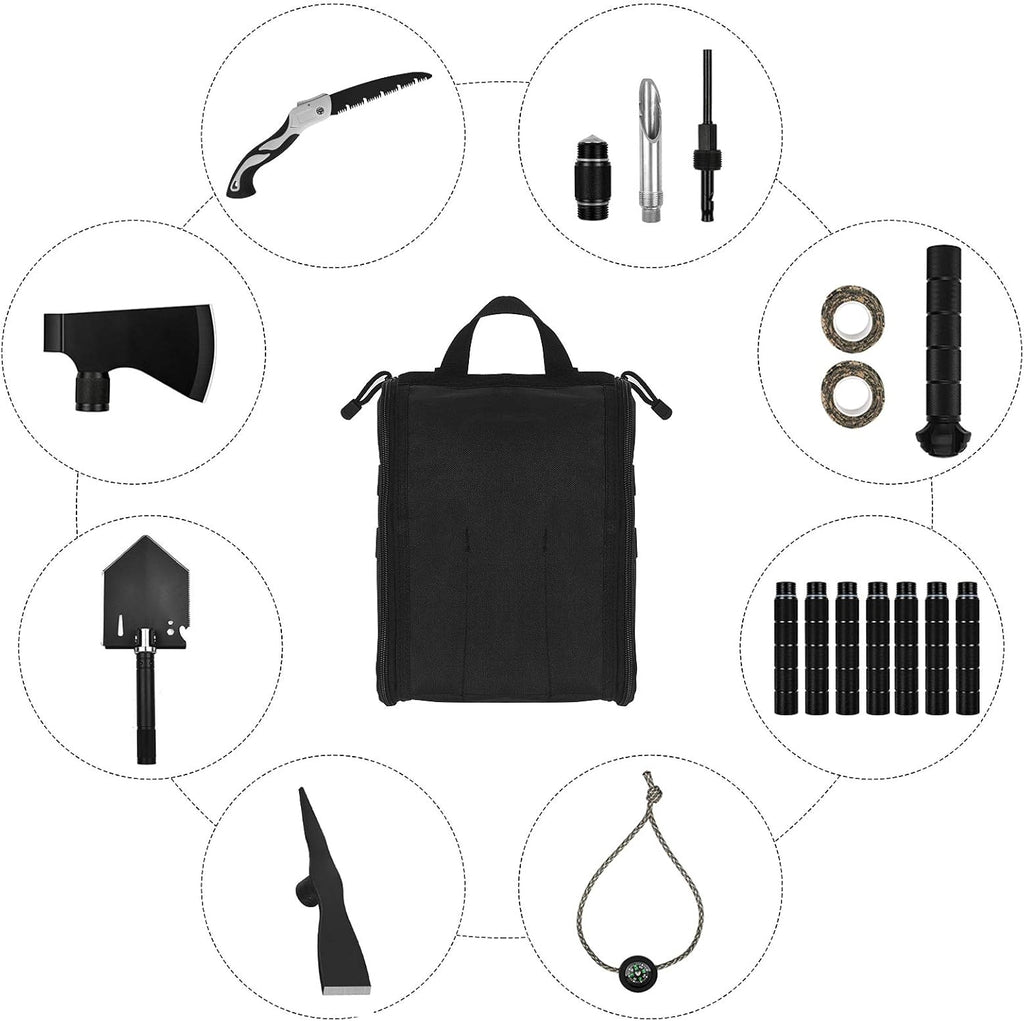 Folding Shovel with Molle Carrying Bag F84909