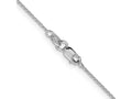 14 kt White Gold Cable Chain 20 Inches F64248