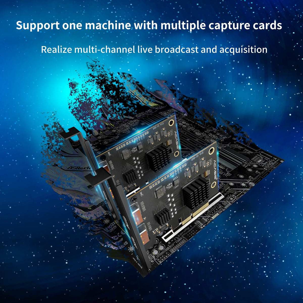 PCIEX4 4K60HZ Video Capture Card V796676