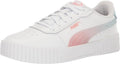 PUMA White-Fusion Coral-Light Aqua Sneaker P8204
