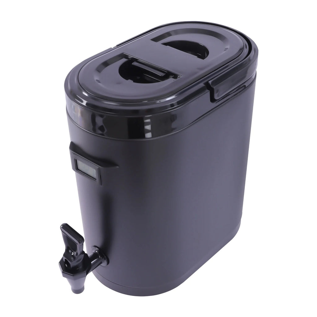 Black Insulated Beverage Dispenser with Handle O529239