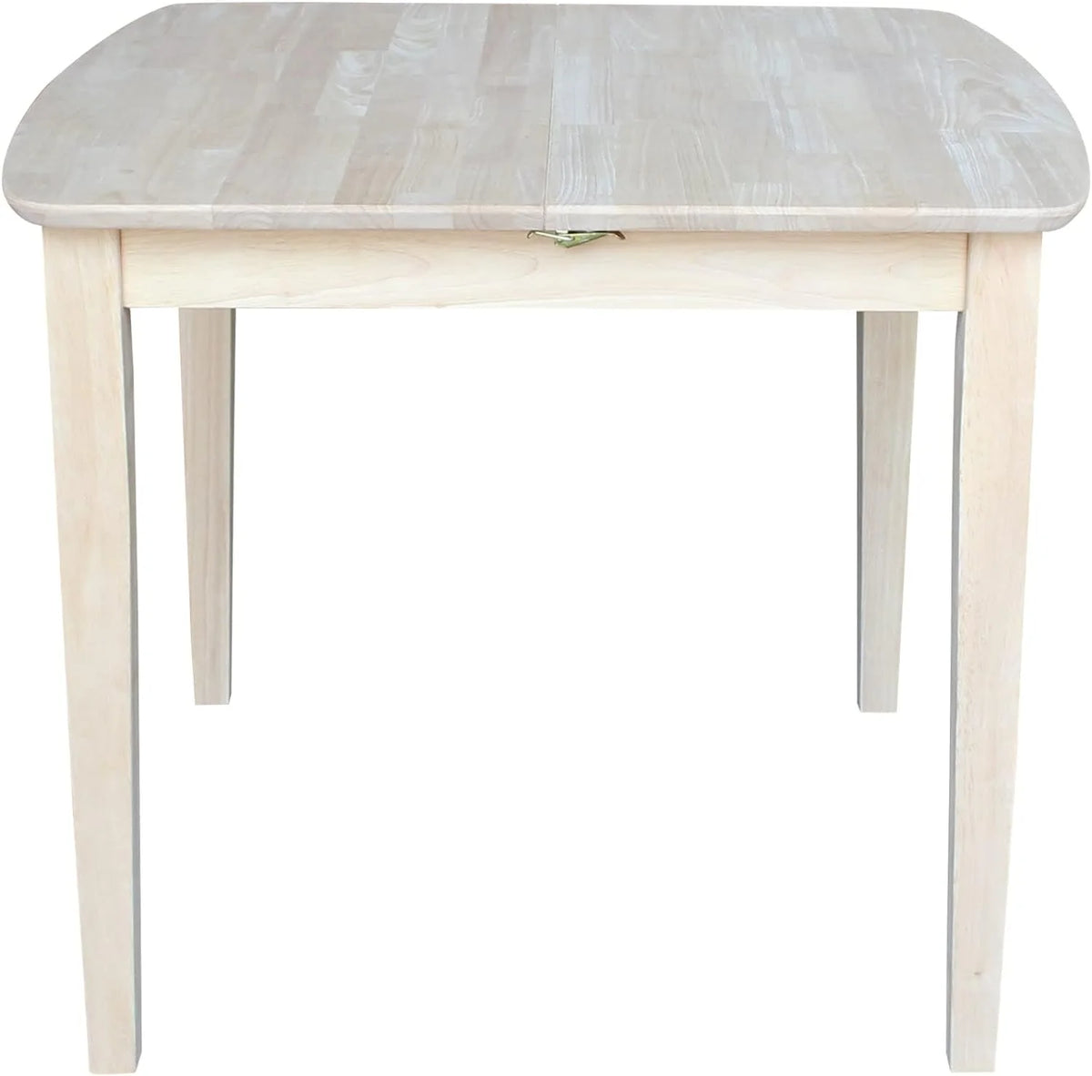 Unfinished Shaker Leg Dining Table With Extension U310509